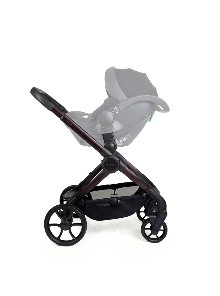 iCandy Peach 8 Editions Collection Complete Pushchair, Carrycot + Accessories Bundle - Coffee Bean
