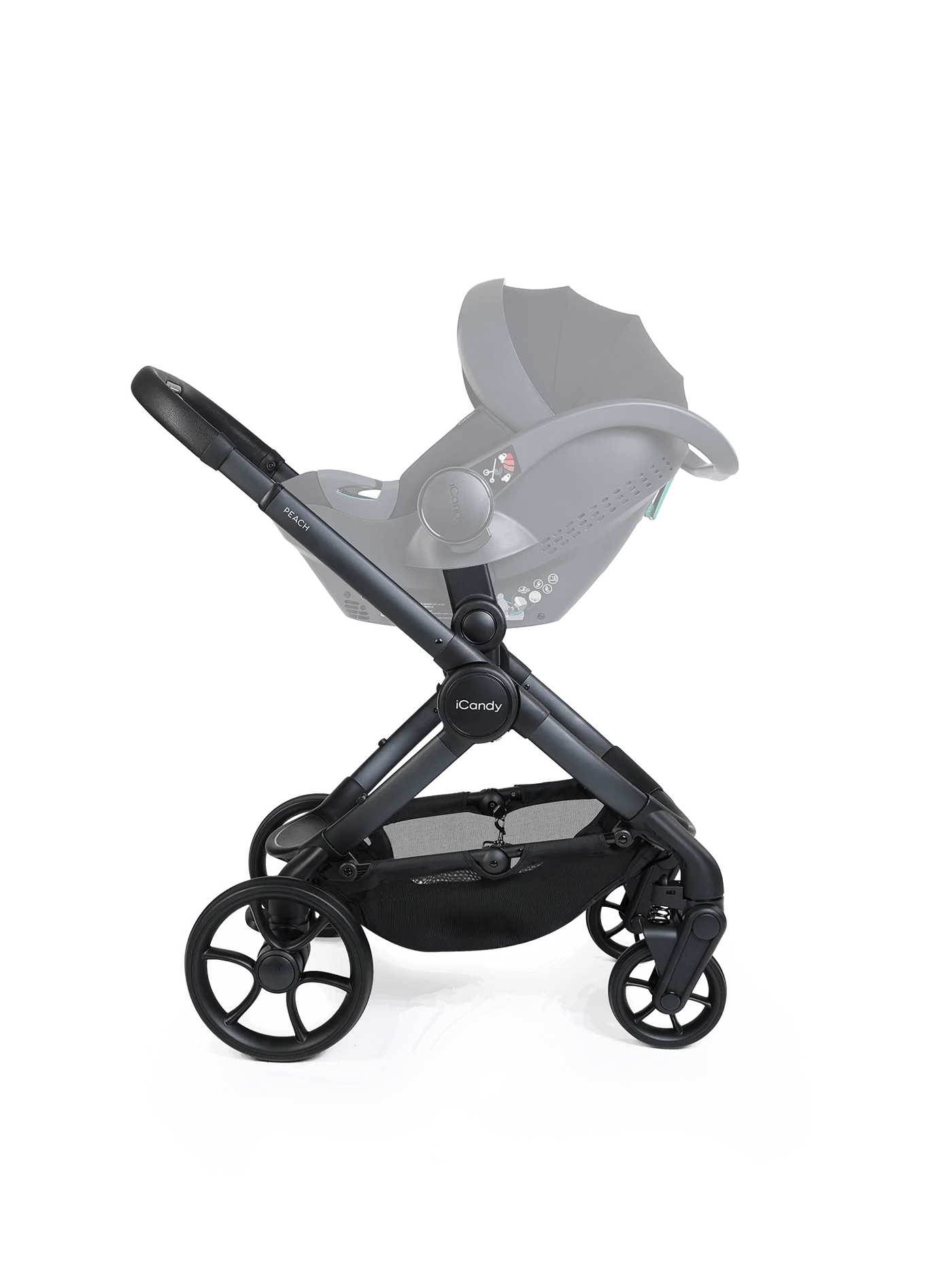 iCandy Peach 8 Double Complete Bundle - Grey