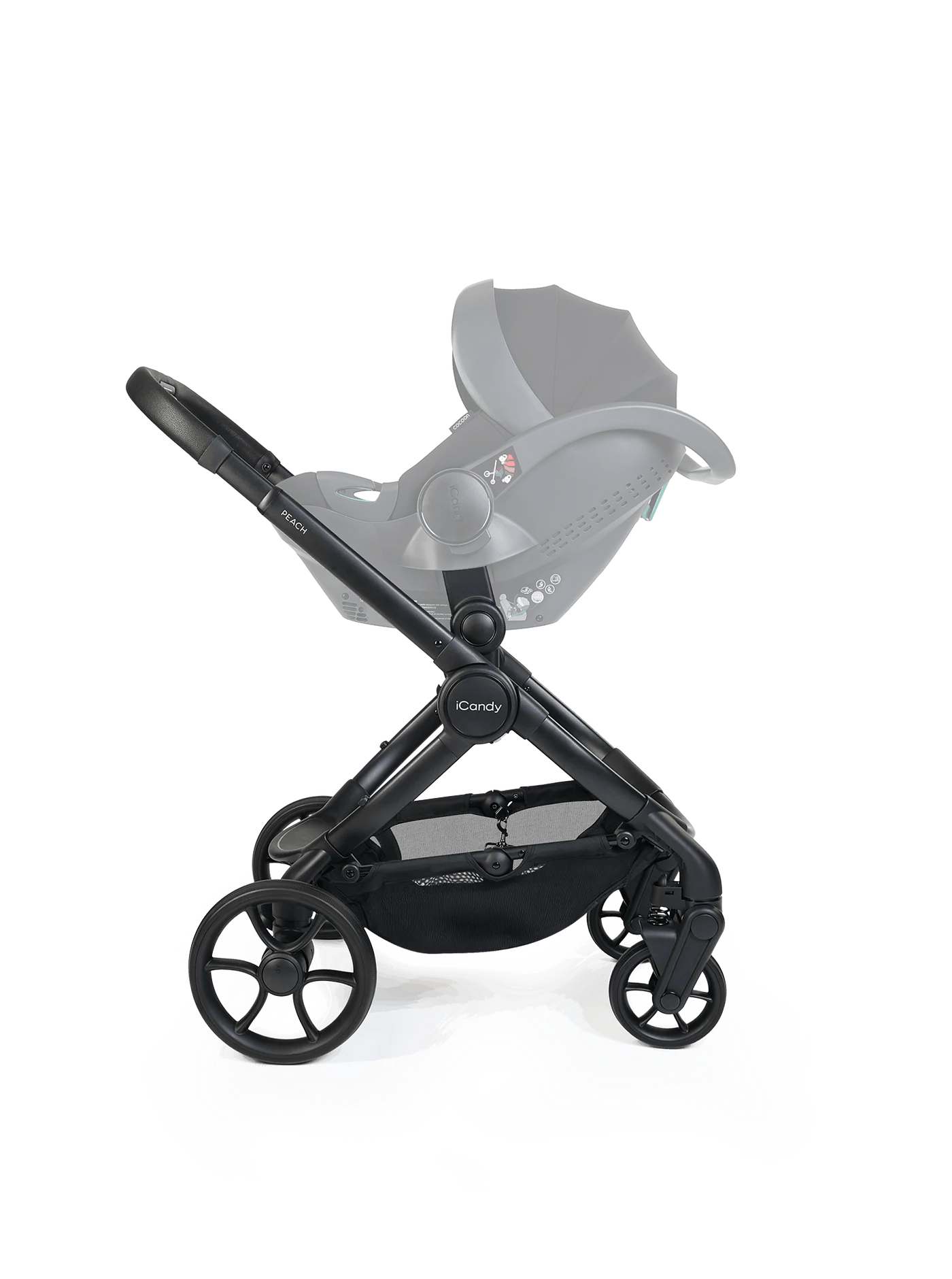 iCandy Peach 8 Complete Pushchair, Carrycot + Accessories Bundle - Taupe