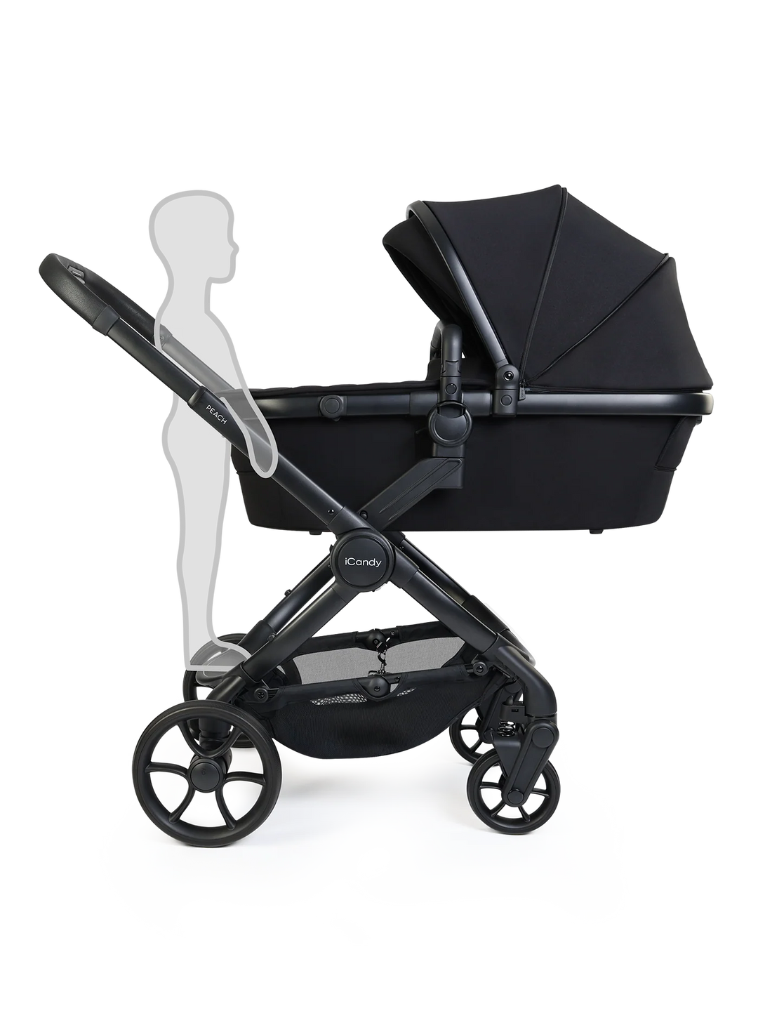 iCandy Peach 8 Double Complete Bundle - Black