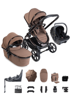 iCandy Peach 8 Editions Collection Complete Bundle with Cocoon 360 Car Seat & Base - Coco