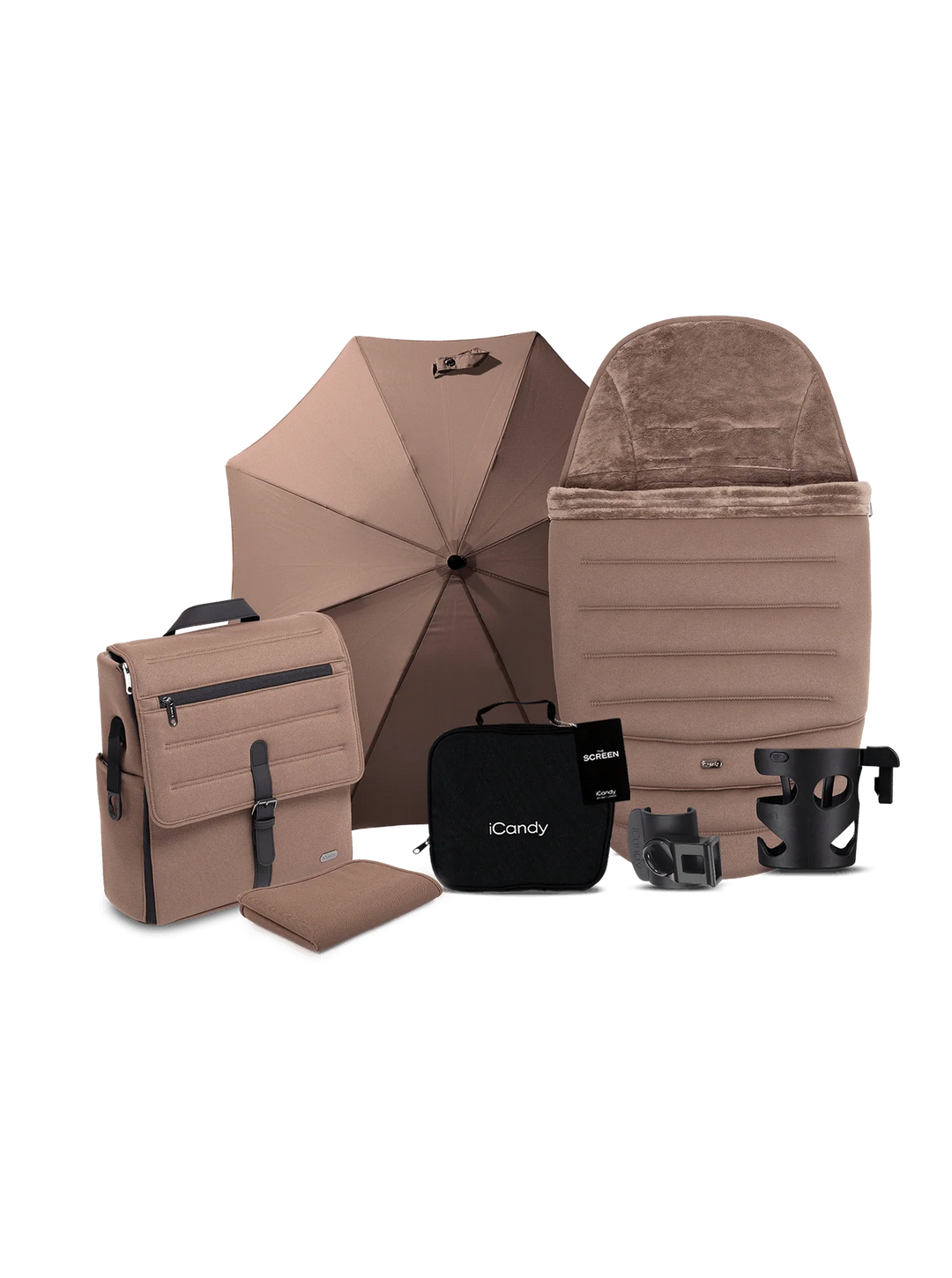 iCandy Peach 8 Editions Collection Complete Pushchair, Carrycot + Accessories Bundle - Coco
