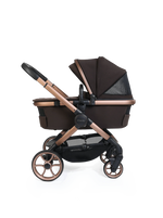 iCandy Peach 8 Editions Collection Complete Bundle with Cocoon 360 Car Seat & Base - Pecan