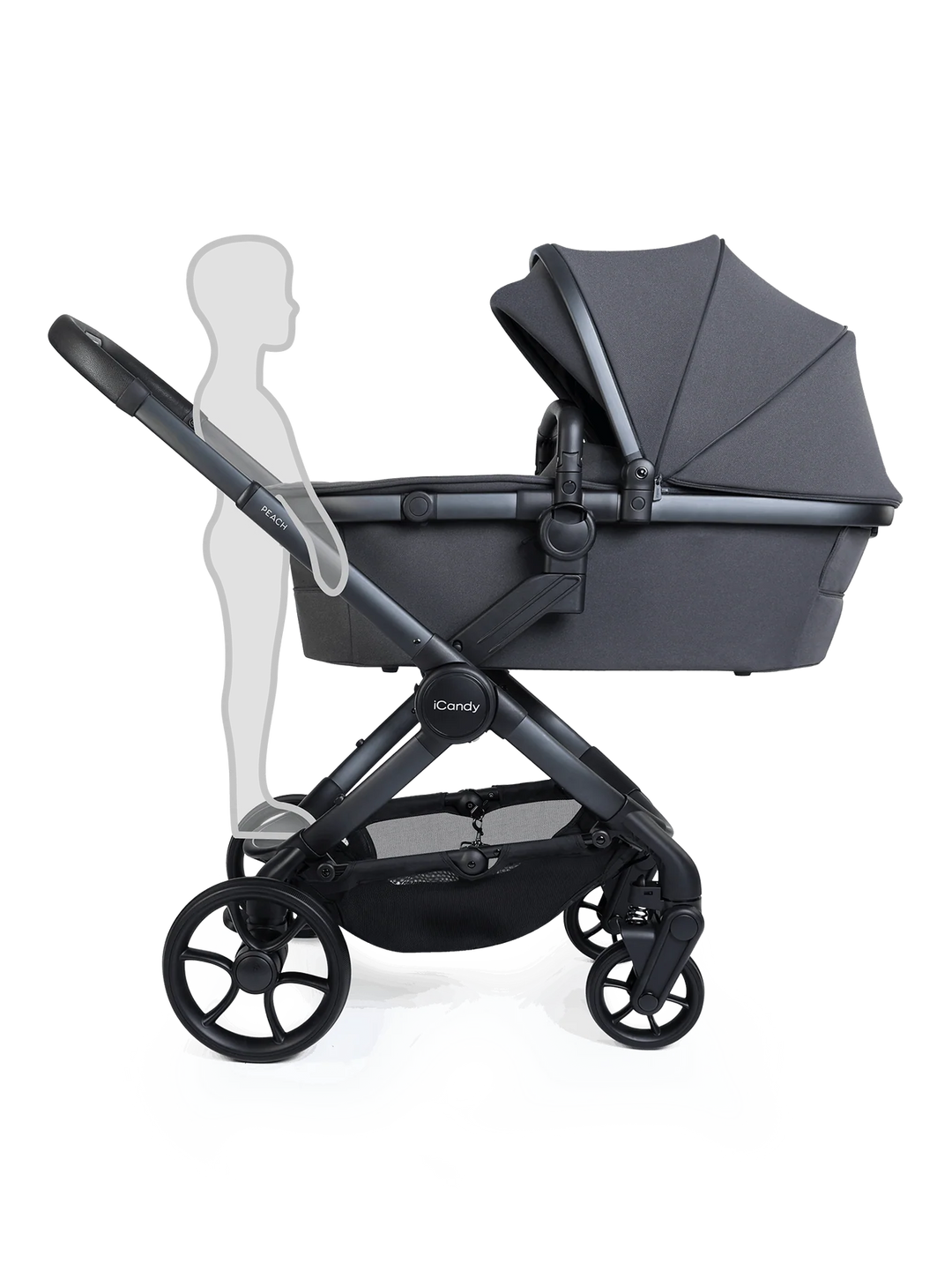 iCandy Peach 8 Double Complete Bundle - Grey