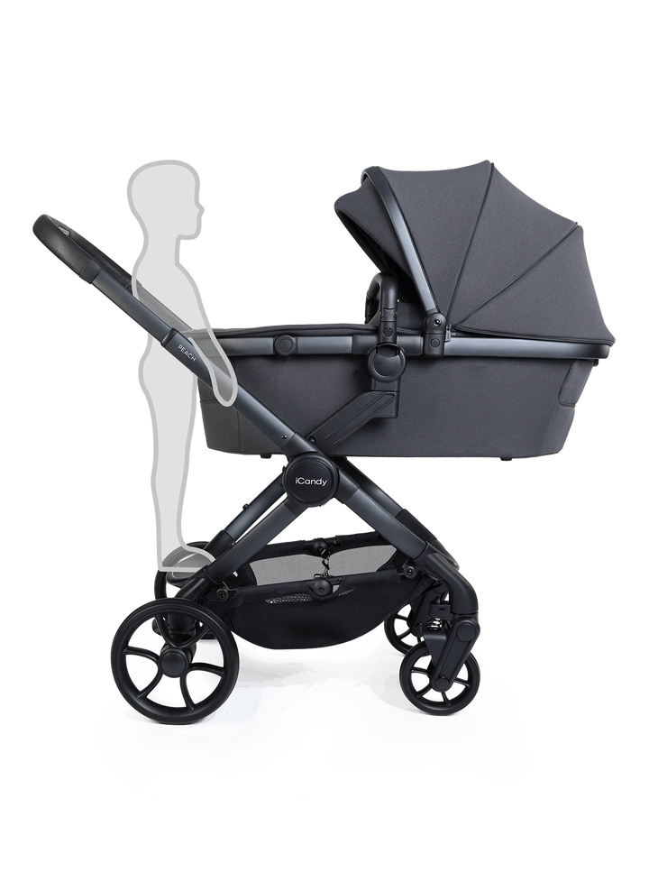iCandy Peach 8 Double Complete Bundle - Grey