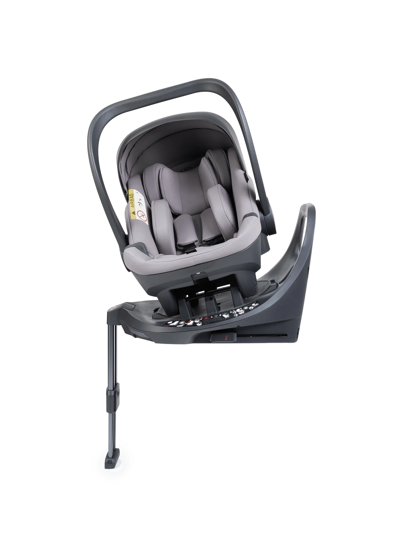 iCandy Peach 8 Complete Bundle with Cocoon 360 Car Seat & Base - Grey