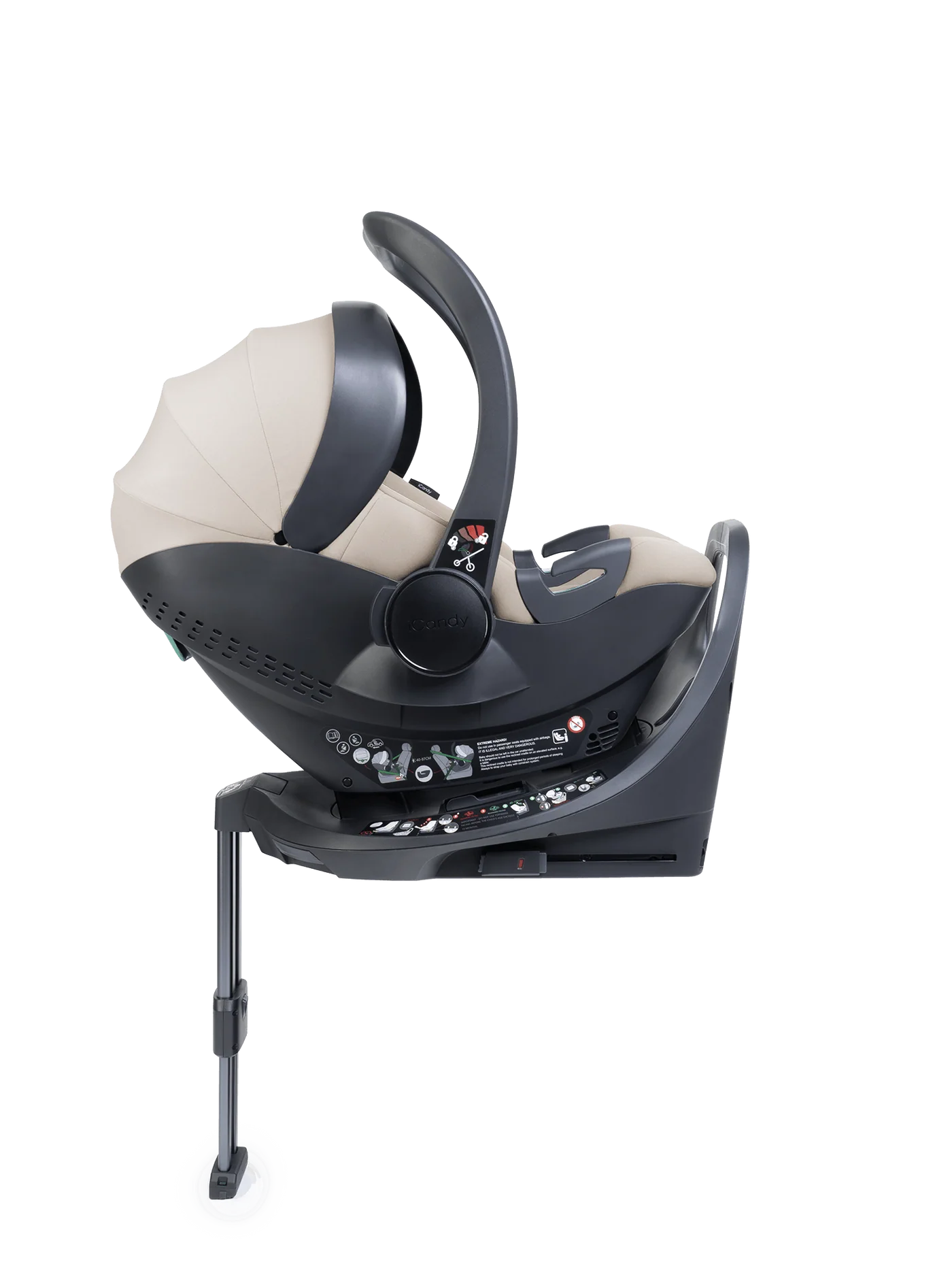 iCandy Peach 8 Editions Collection Complete Bundle with Cocoon 360 Car Seat & Base - Biscotti
