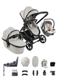 iCandy Peach 8 Complete Bundle with Cocoon 360 Car Seat & Base - Taupe
