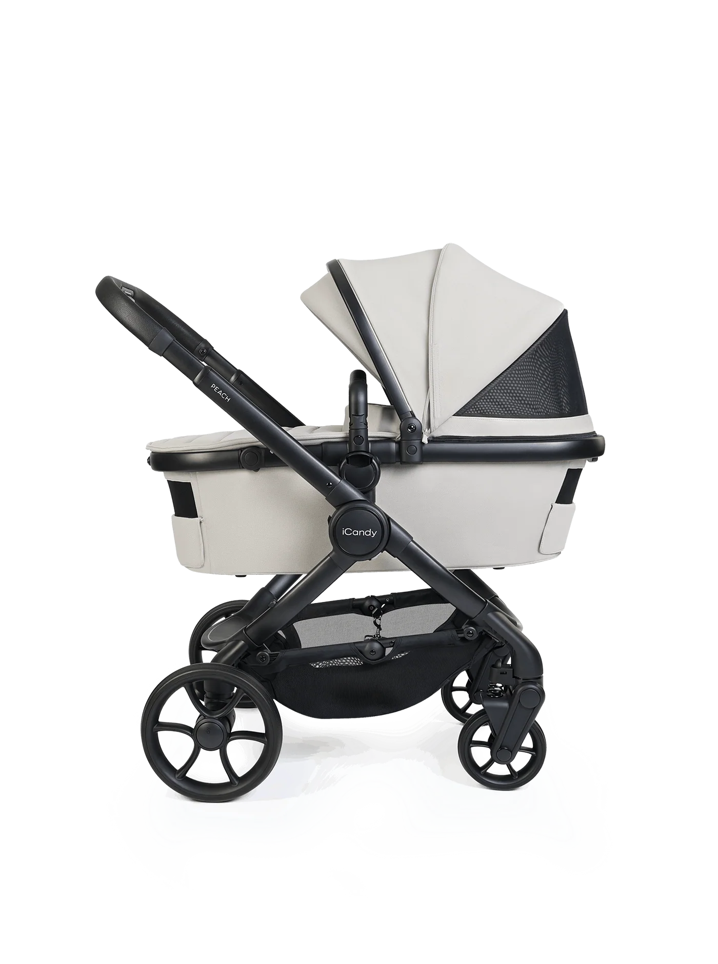 iCandy Peach 8 Complete Pushchair, Carrycot + Accessories Bundle - Taupe
