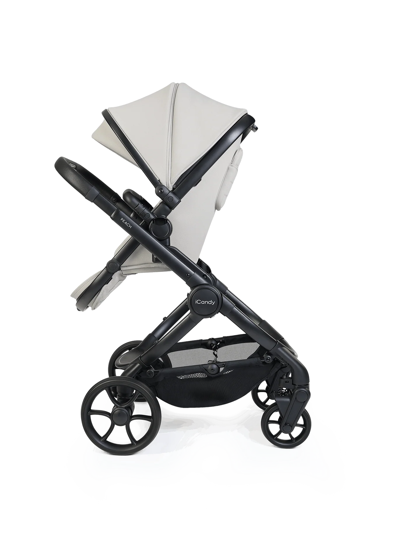 iCandy Peach 8 Complete Pushchair, Carrycot + Accessories Bundle - Taupe