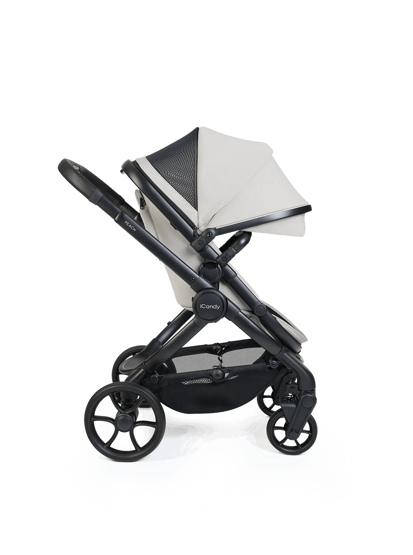 iCandy Peach 8 Complete Pushchair, Carrycot + Accessories Bundle - Taupe