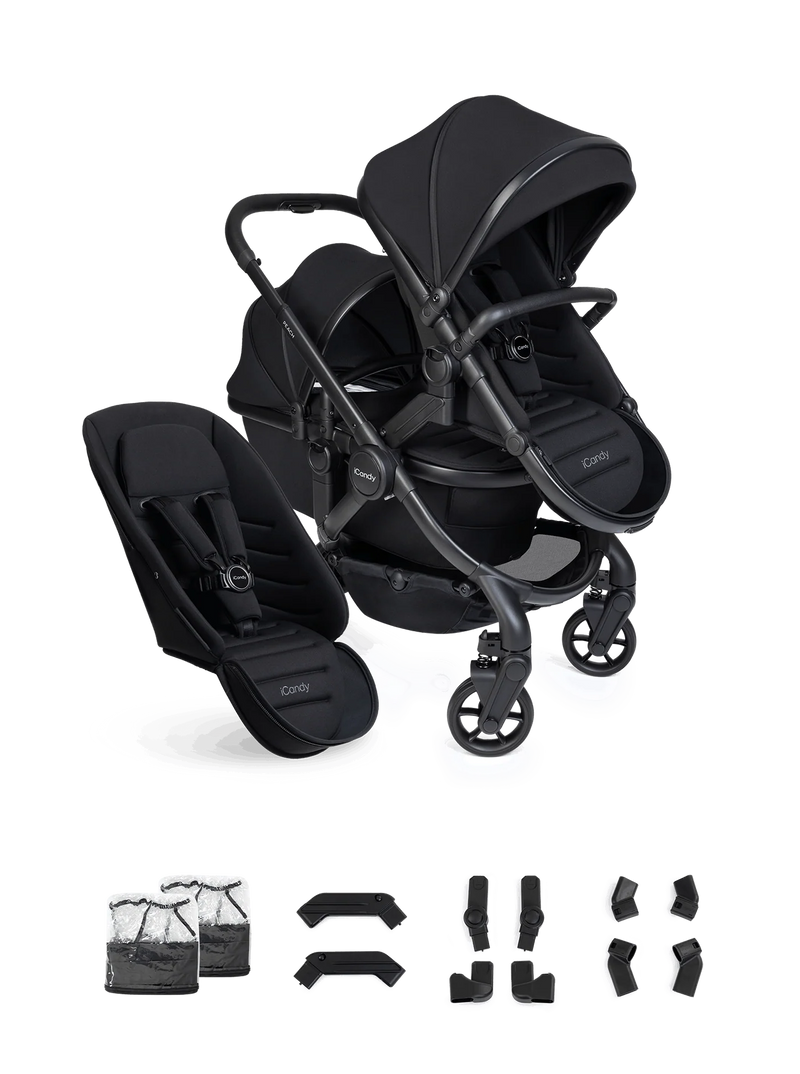 iCandy Peach 8 Double - Black