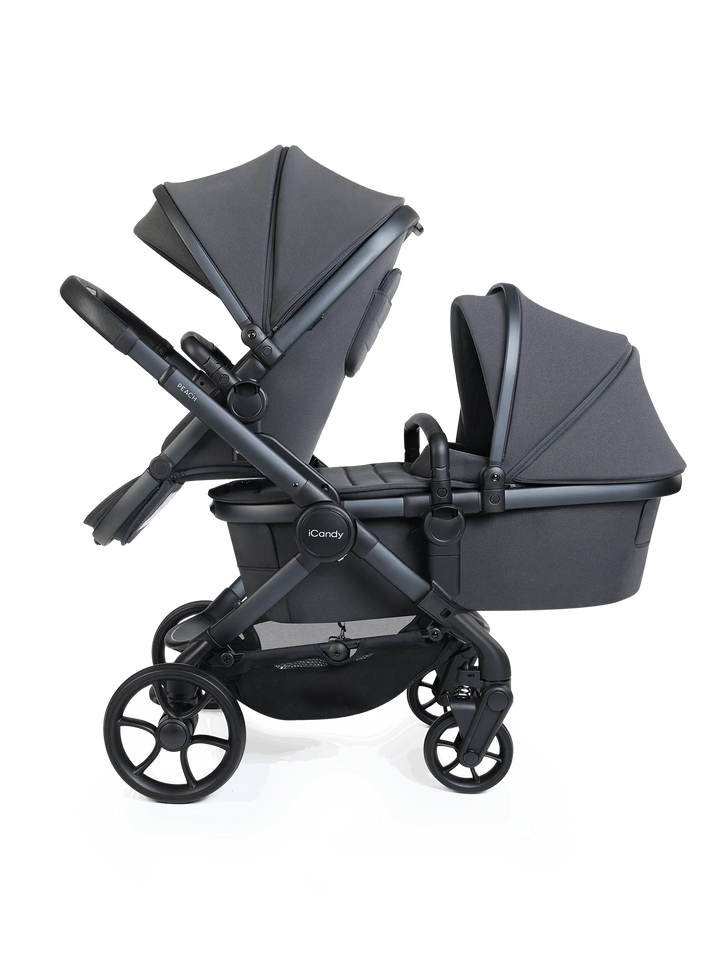 iCandy Peach 8 Double Complete Bundle - Grey