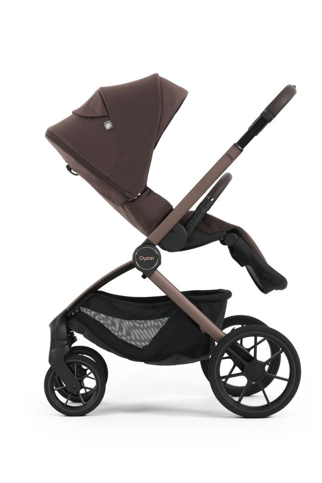 Oyster Vee Stroller Bundle - Chocolate