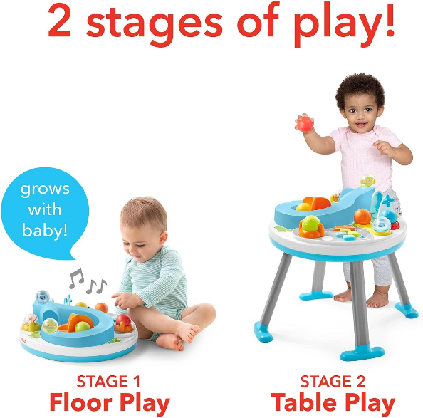 Skip Hop Explore & More 3-Stage Baby Activity Table – Blue