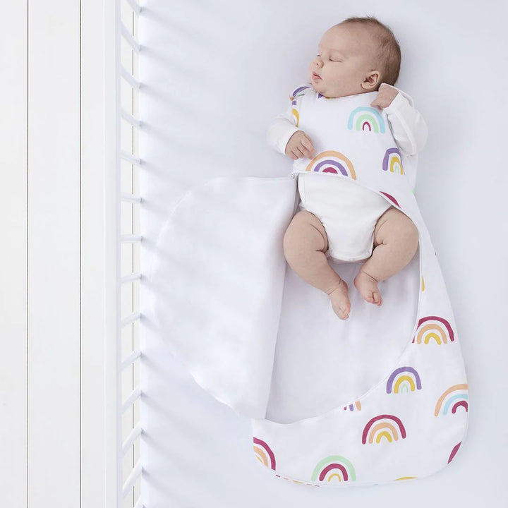 SnuzPouch Sleeping Bag, 2.5 Tog (0-6 Months) - Rainbow