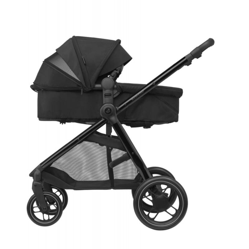 Maxi Cosi Zelia Luxe Cabriofix i-Size Travel System-Twillic Black