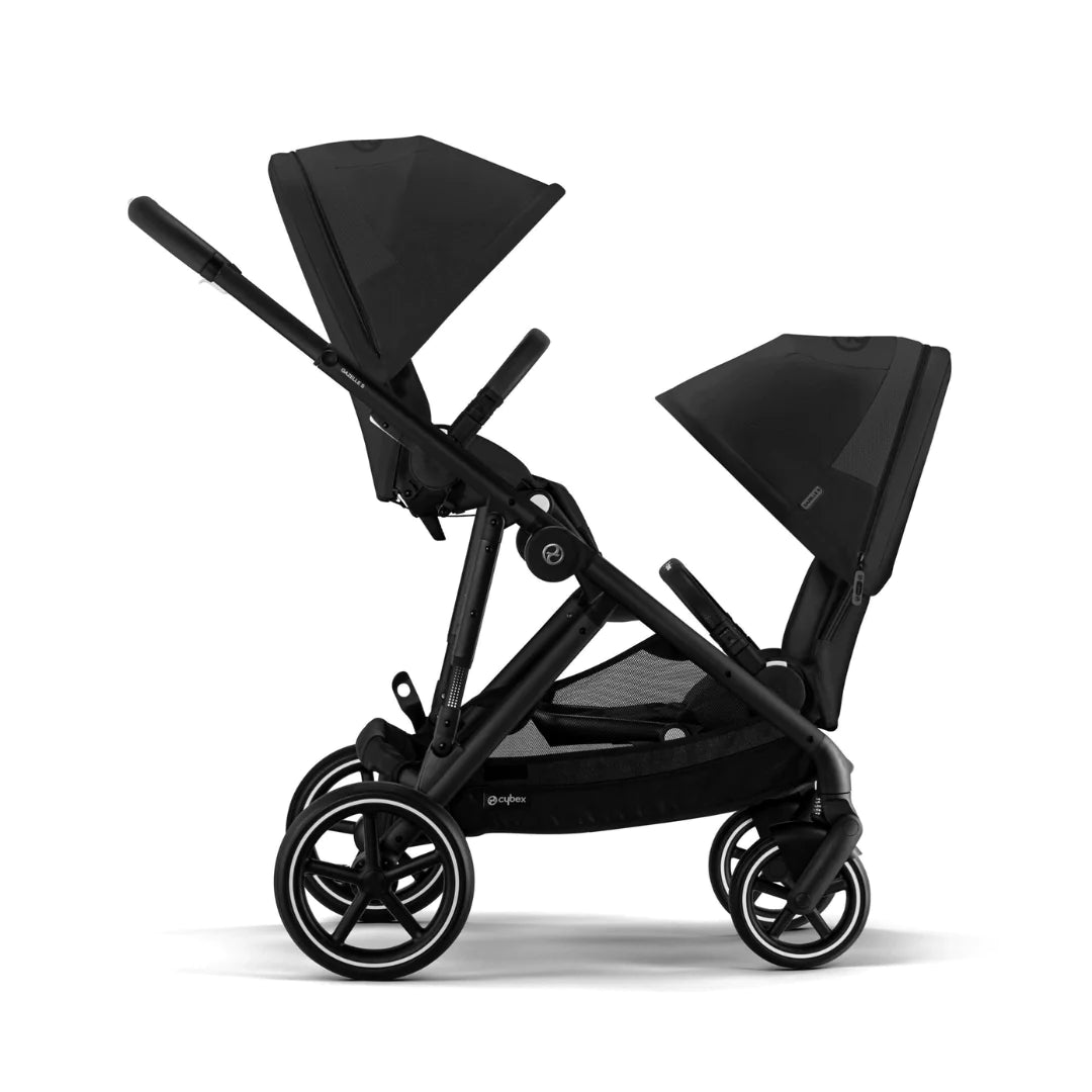 Cybex Gazelle Twin Pushchair - Moon Black