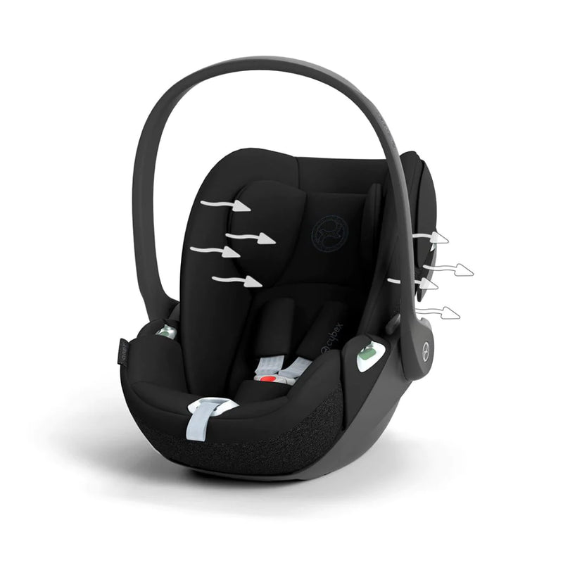 Cybex Cloud T i-Size Infant Car Seat - Sepia Black