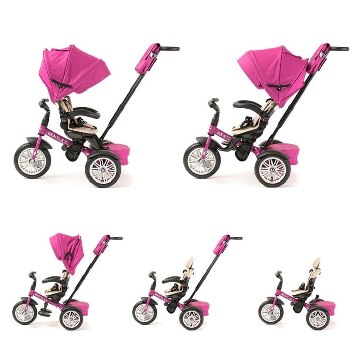 Bentley 6 in 1 Trike - Fuchsia Pink