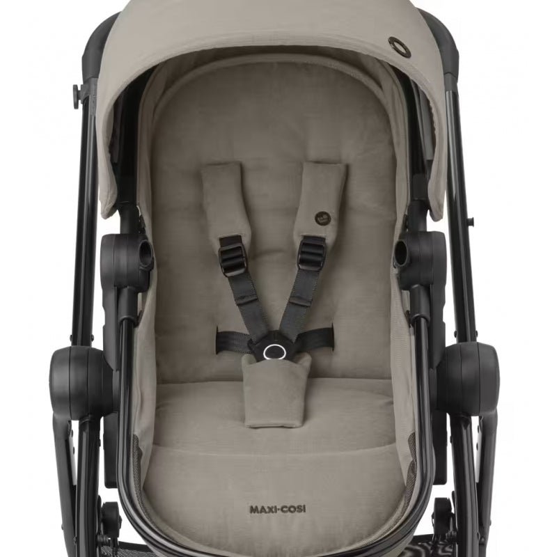 Maxi Cosi Zelia Luxe Cabriofix i-Size Travel System-Twillic Truffle