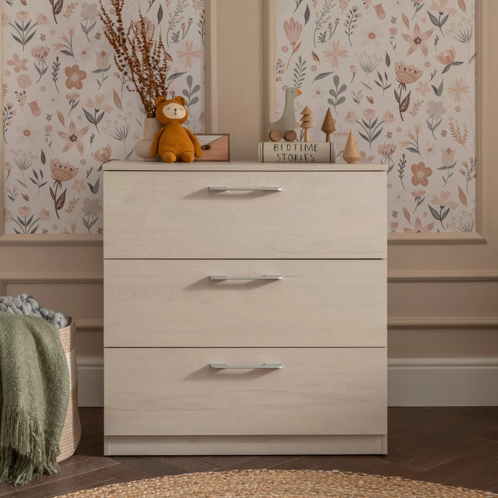 Cuddleco Freya 2 Piece Nursery Furniture Set - Coastal White