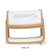 SnuzPod4 Bedside Crib Starter Bundle - Natural (White sheets)