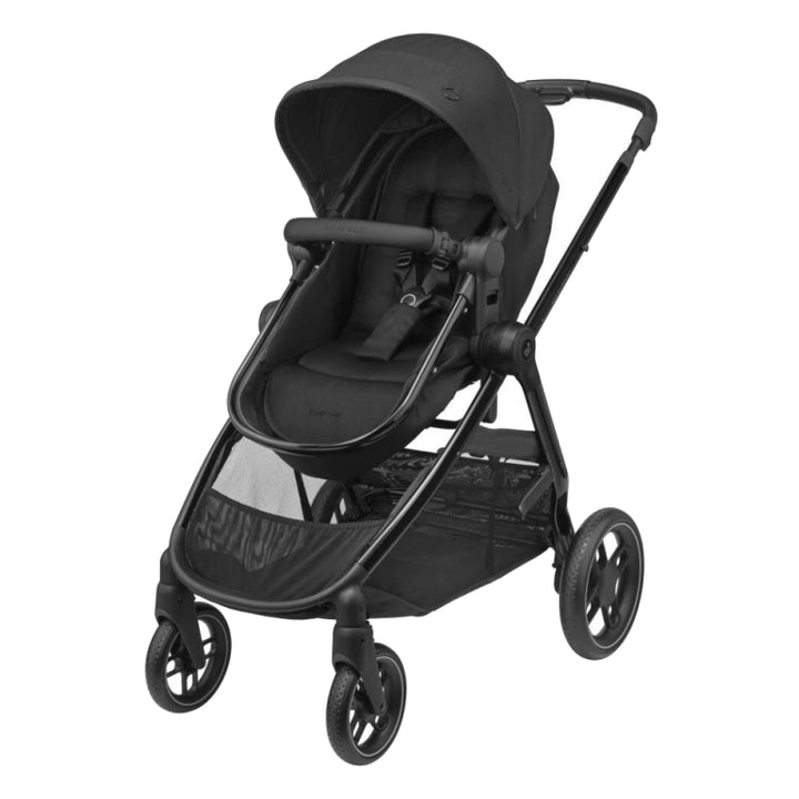 Maxi Cosi Zelia Luxe Cabriofix i-Size Travel System-Twillic Black