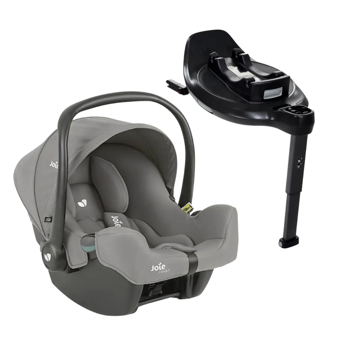 Joie I-Snug 2 Car Seat & Encore Rotating Base | Pebble