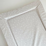 Bobbin & Bumble Standard Changing Mat - Greige Dash Neutral Print