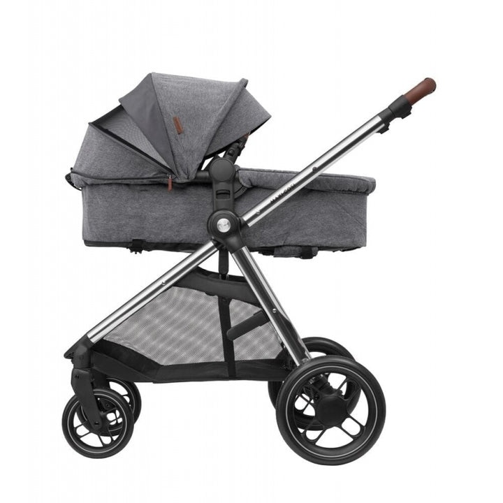 Maxi Cosi Zelia Luxe Cabriofix i-Size Travel System-Twillic Grey