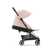 Cybex Coya Platinum Compact Stroller - Peach Pink on Chrome