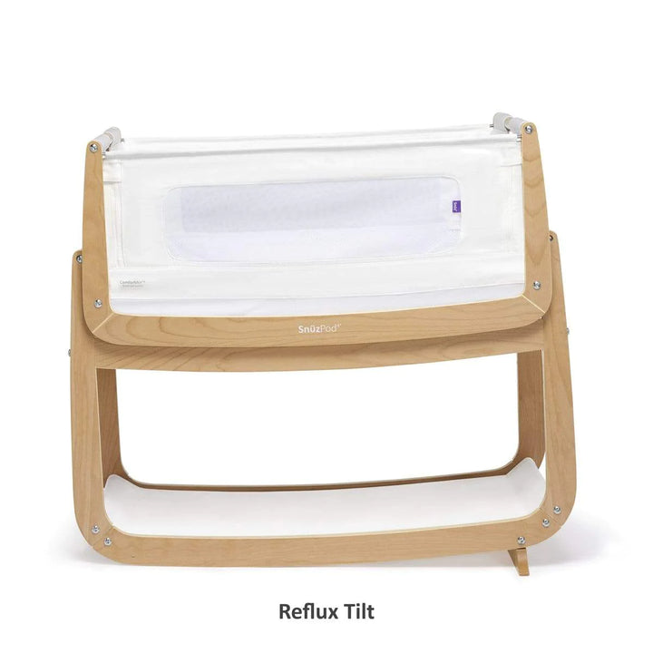 SnuzPod4 Bedside Crib - Natural