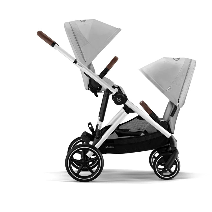 Cybex Gazelle Twin Pushchair - Lava Grey/Silver (2023)