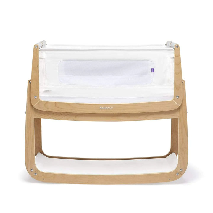 SnuzPod4 Bedside Crib - Natural