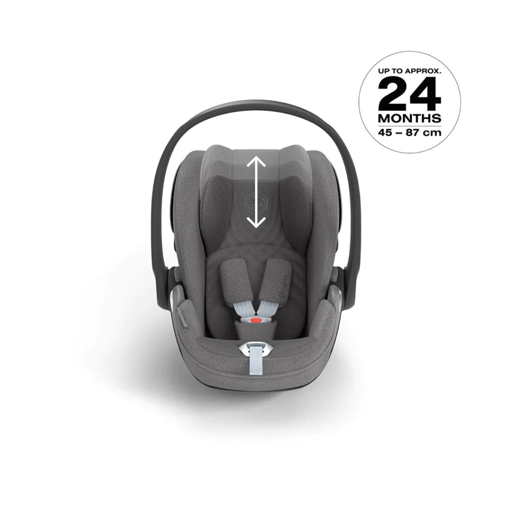 Cybex Cloud T i-Size Plus Infant Car Seat - Mirage Grey