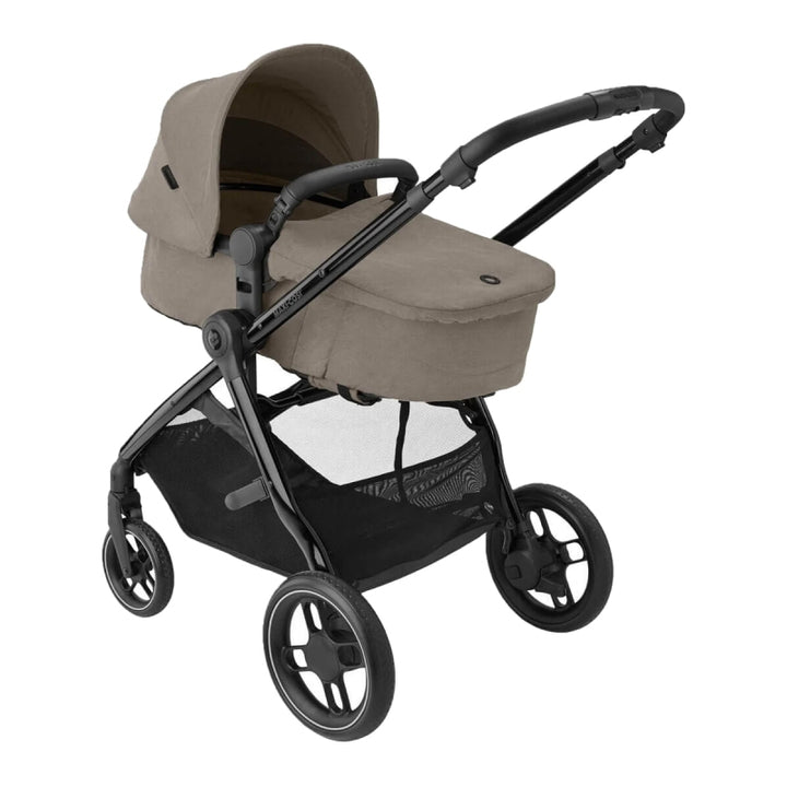 Maxi Cosi Zelia Luxe Cabriofix i-Size Travel System-Twillic Truffle