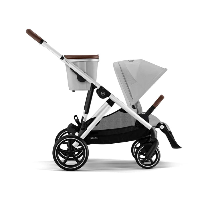 Cybex Gazelle Twin Pushchair - Lava Grey/Silver (2023)