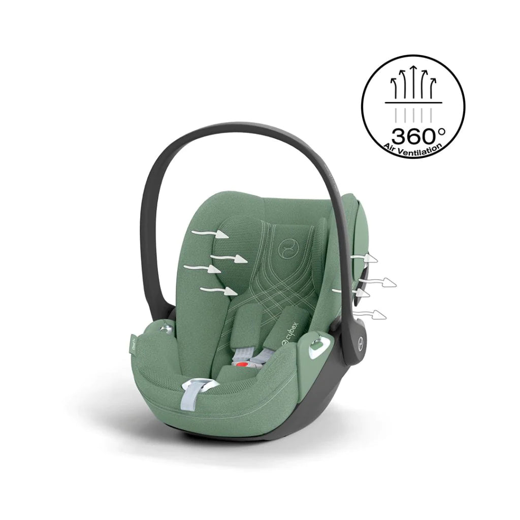 CYBEX CLOUD T I-SIZE PLUS CAR SEAT - LEAF GREEN