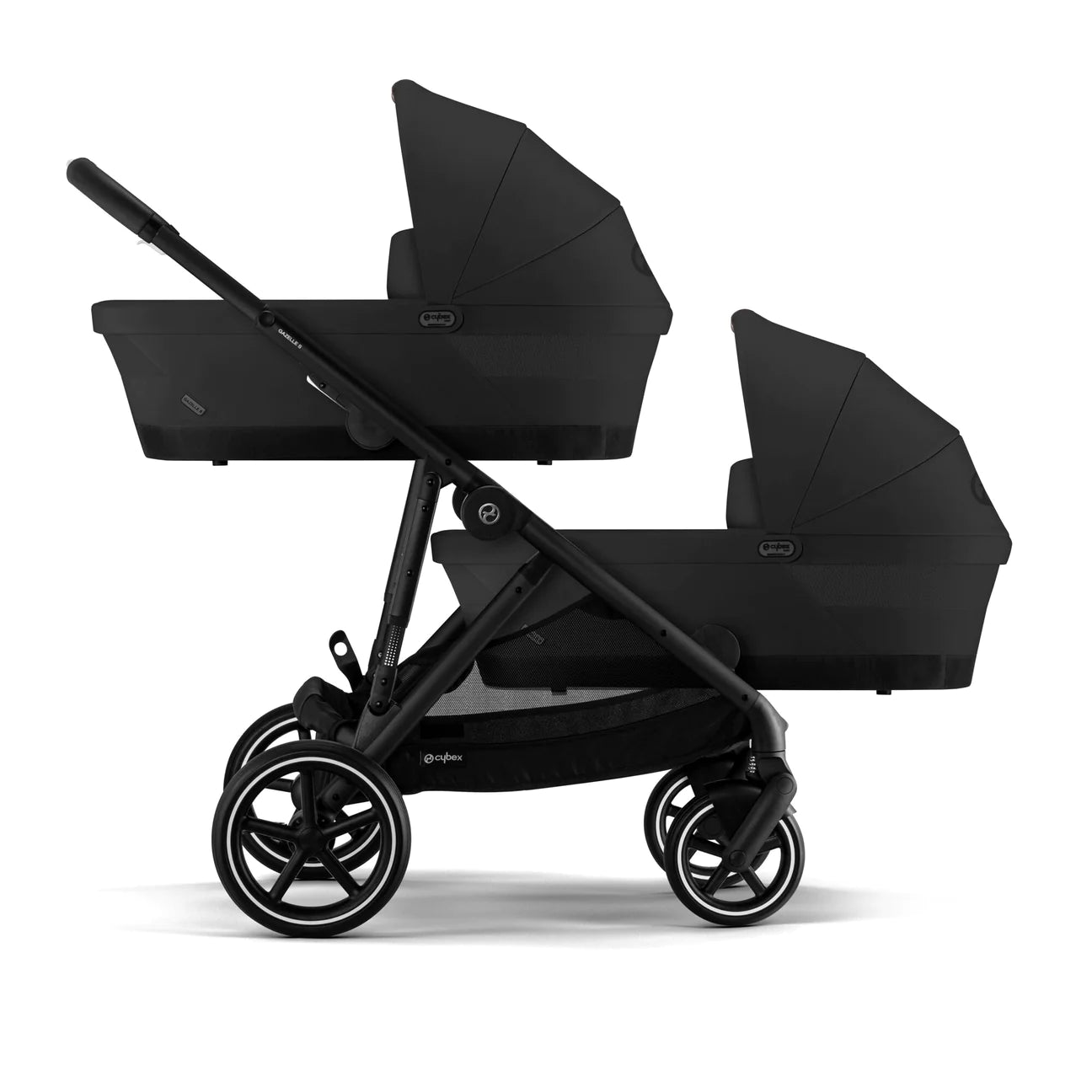 Cybex Gazelle Twin Pushchair - Moon Black