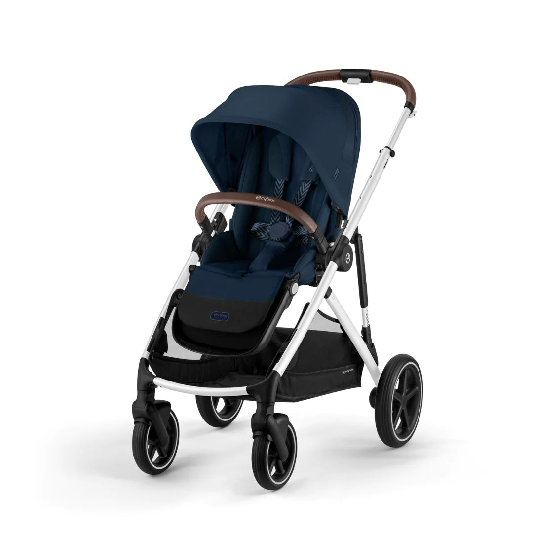 Cybex Gazelle Twin Pushchair | Ocean Blue/Silver | 2023