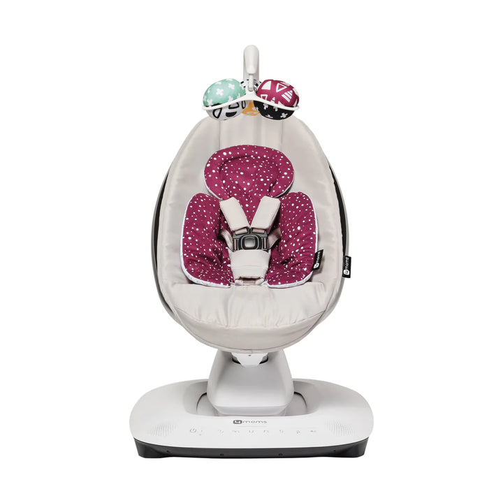 4Moms Mamaroo 5.0 New Born Insert | maroon