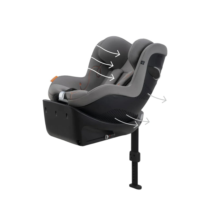 Cybex Sirona Gi i-Size Car Seat | Lava Grey