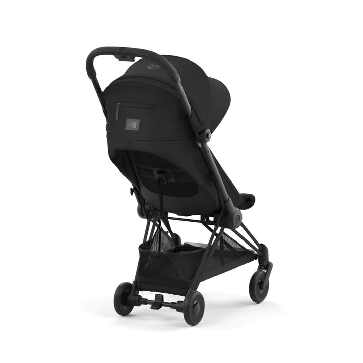 Cybex Coya Platinum Compact Stroller - Sepia Black on Matt Black