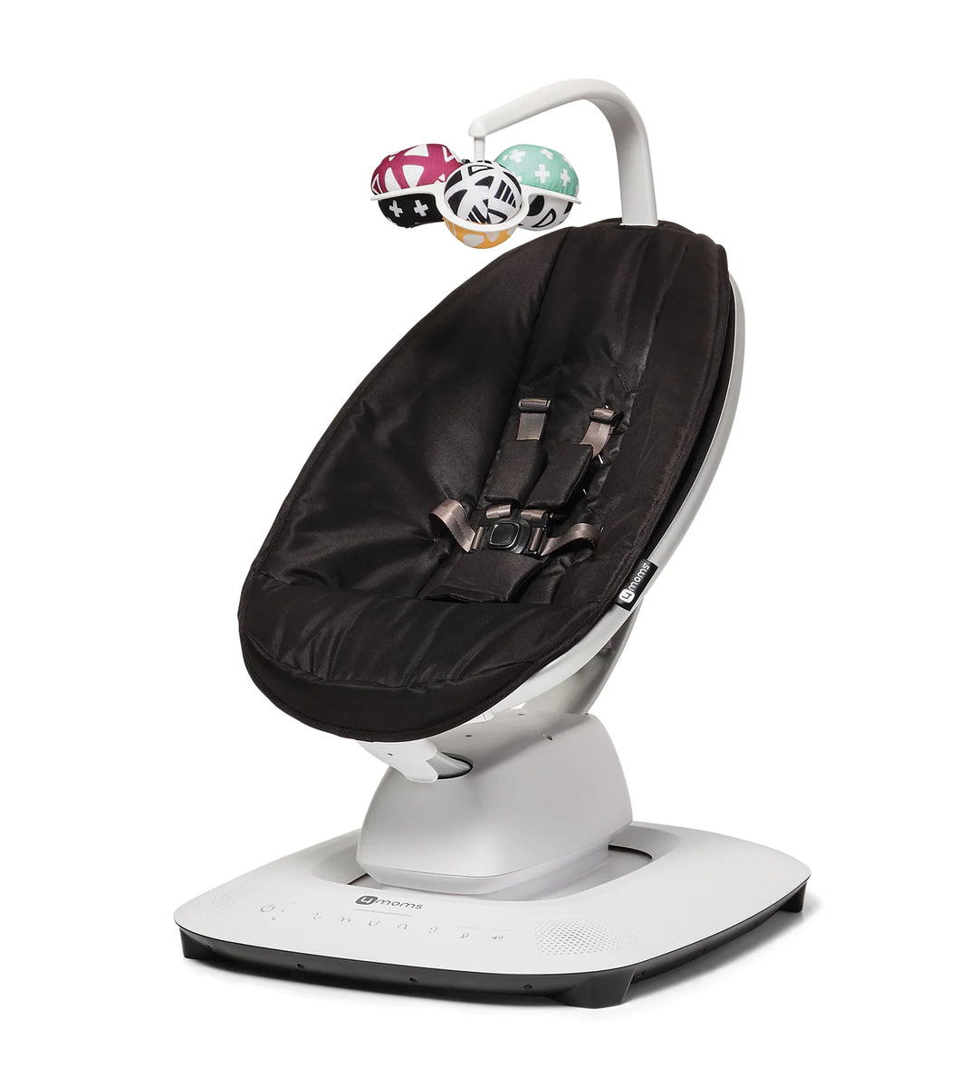 4moms MamaRoo 5.0 5 Multi Motion Baby Swing Classic Black Bambinosandbeyond