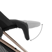 Cybex Coya Platinum Compact Stroller - Mirage Grey on Matt Black