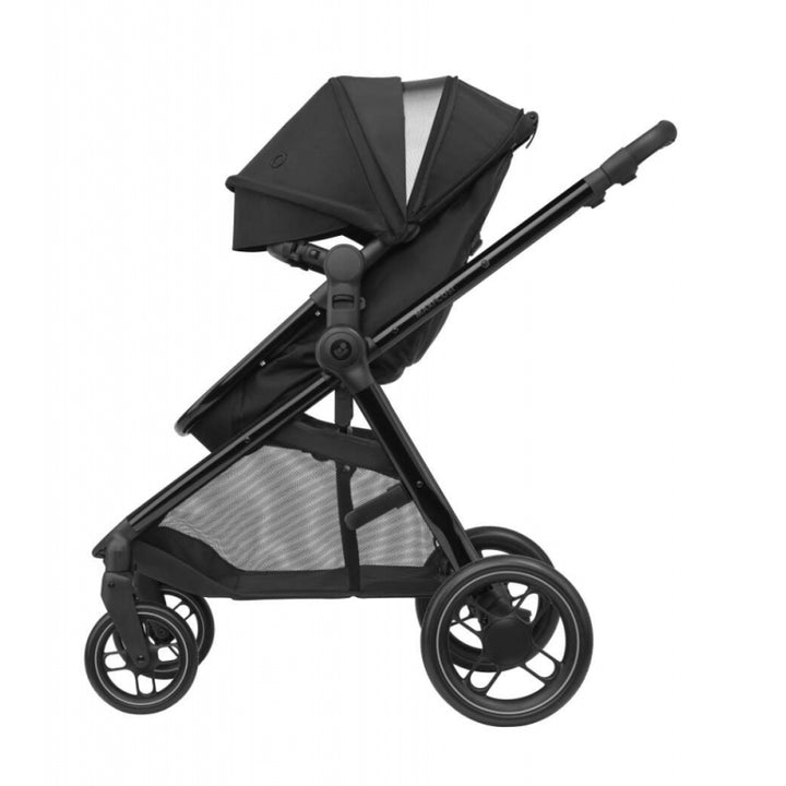 Maxi Cosi Zelia Luxe Cabriofix i-Size Travel System-Twillic Black