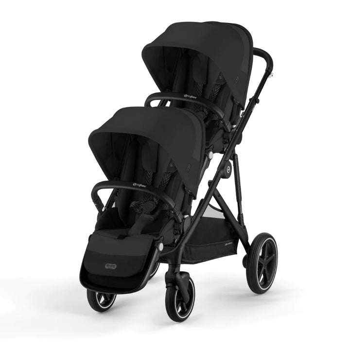 Cybex Gazelle Twin Pushchair | Moon Black/Black | 2023