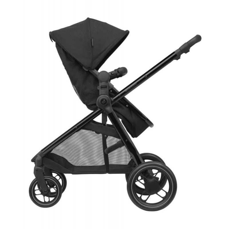 Maxi Cosi Zelia Luxe Cabriofix i-Size Travel System-Twillic Black