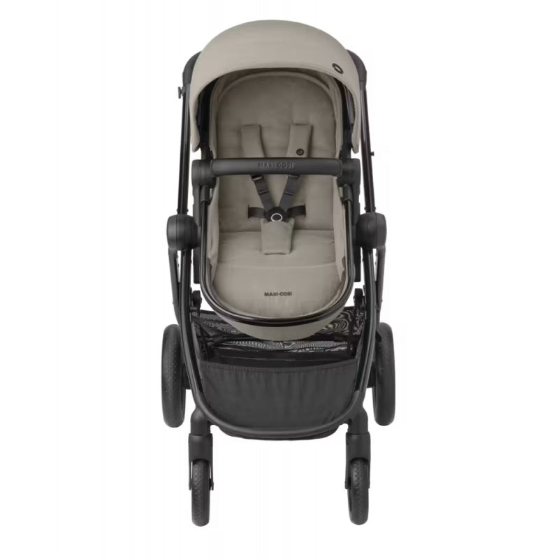 Maxi Cosi Zelia Luxe Cabriofix i-Size Travel System-Twillic Truffle